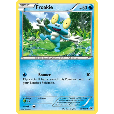 Froakie (Reverse Holo)