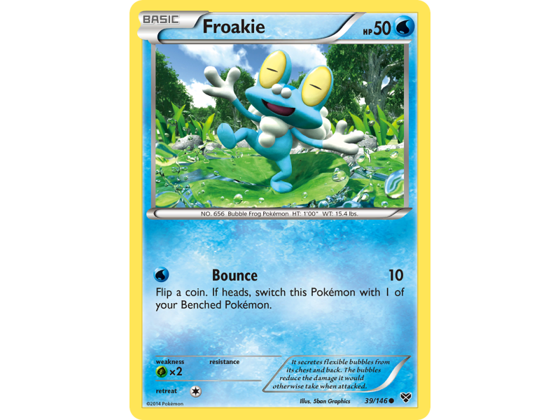Froakie (Reverse Holo)