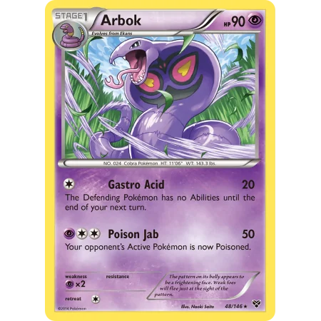 Arbok (Reverse Holo)