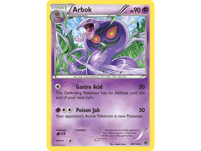 Arbok (Reverse Holo)