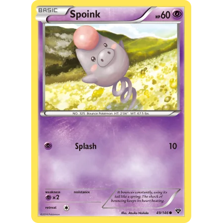 Spoink (Reverse Holo)