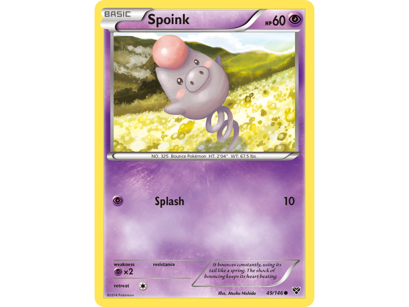 Spoink (Reverse Holo)
