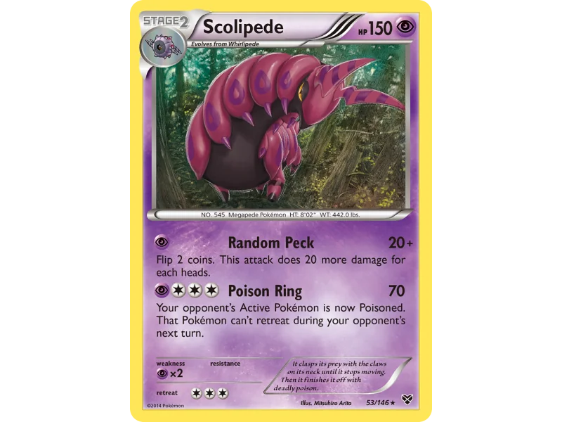 Scolipede (Reverse Holo)