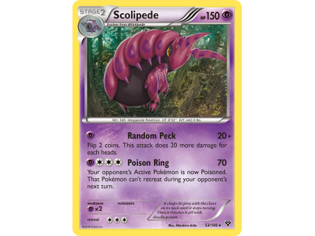 Scolipede (Reverse Holo)