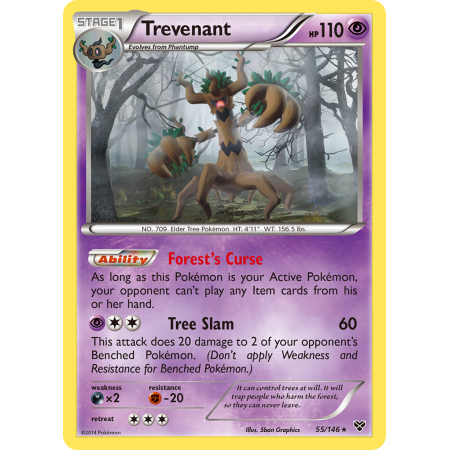 Trevenant (Reverse Holo)