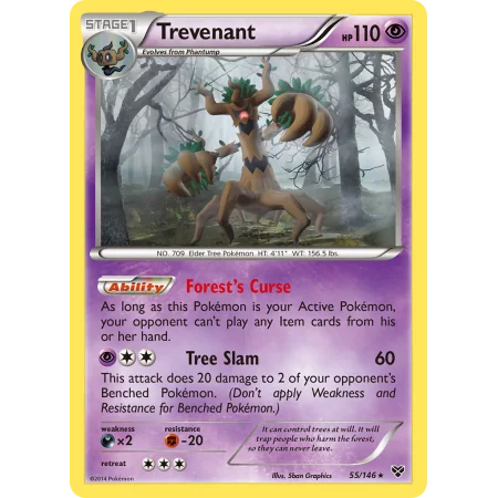 Trevenant (Reverse Holo)