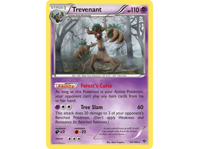 Trevenant (Reverse Holo)