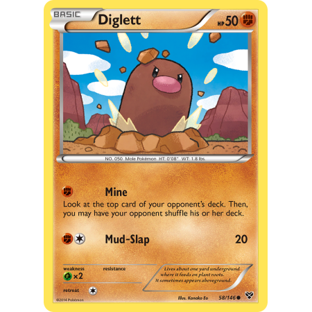 Diglett (Reverse Holo)
