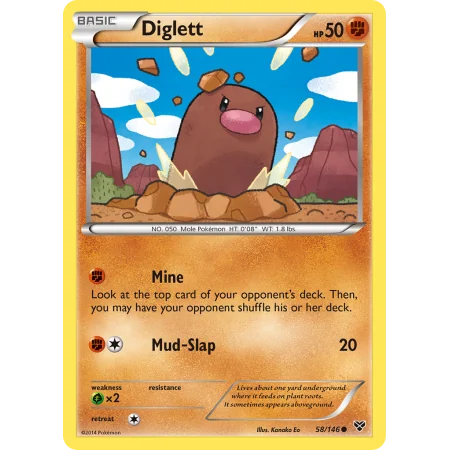 Diglett (Reverse Holo)