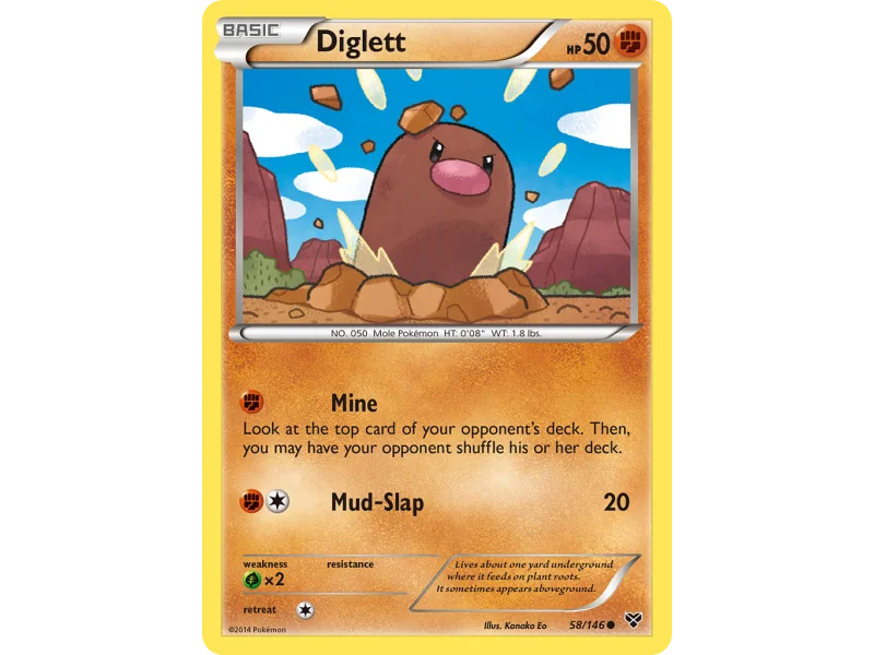 Diglett (Reverse Holo)
