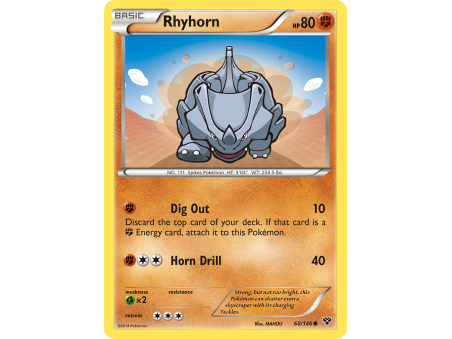 Rhyhorn (Reverse Holo)