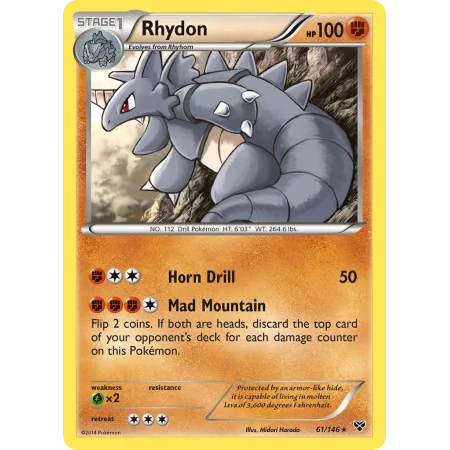 Rhydon (Reverse Holo)