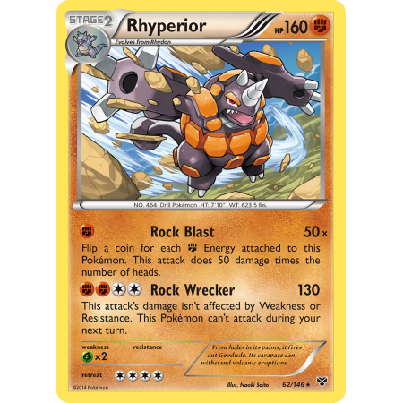 Rhyperior (Reverse Holo)