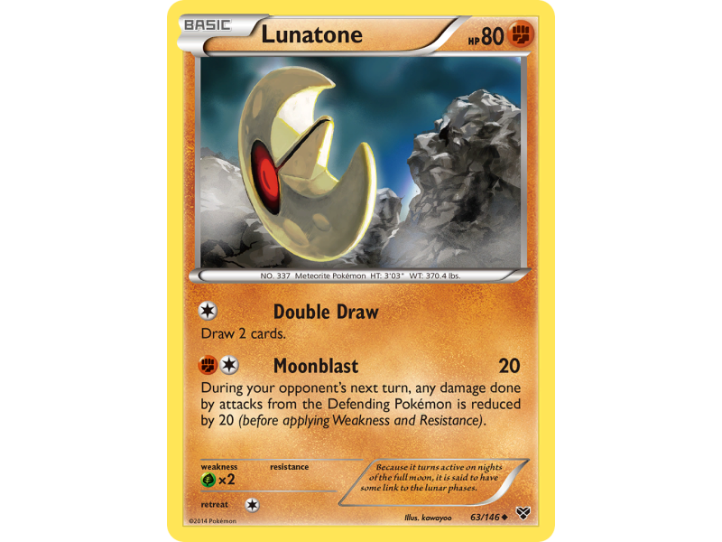Lunatone (Reverse Holo)