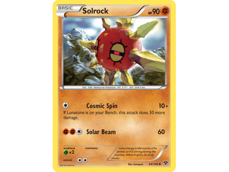 Solrock (Reverse Holo)
