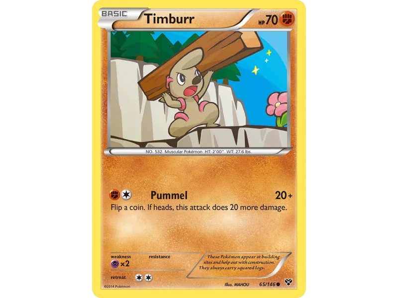 Timburr (Reverse Holo)
