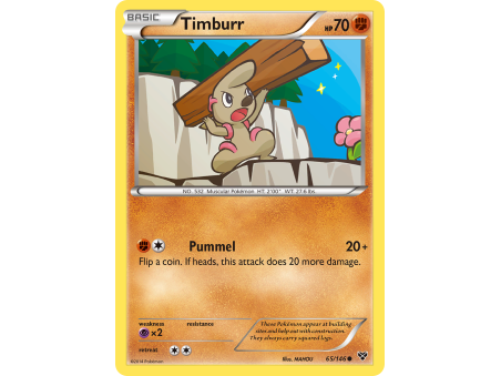 Timburr (Reverse Holo)