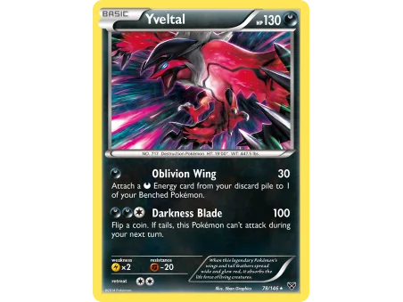 Yveltal (Reverse Holo)