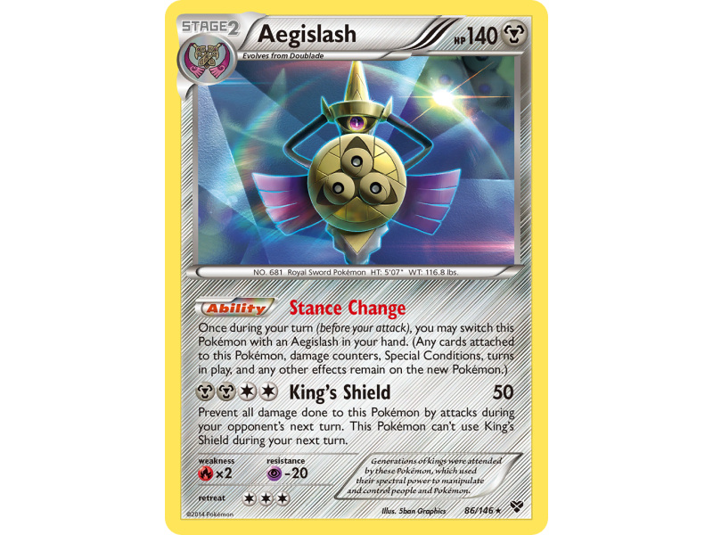 Aegislash (Reverse Holo)