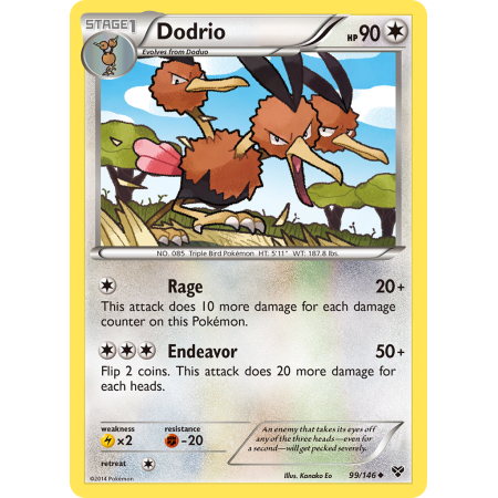 Dodrio (Reverse Holo)
