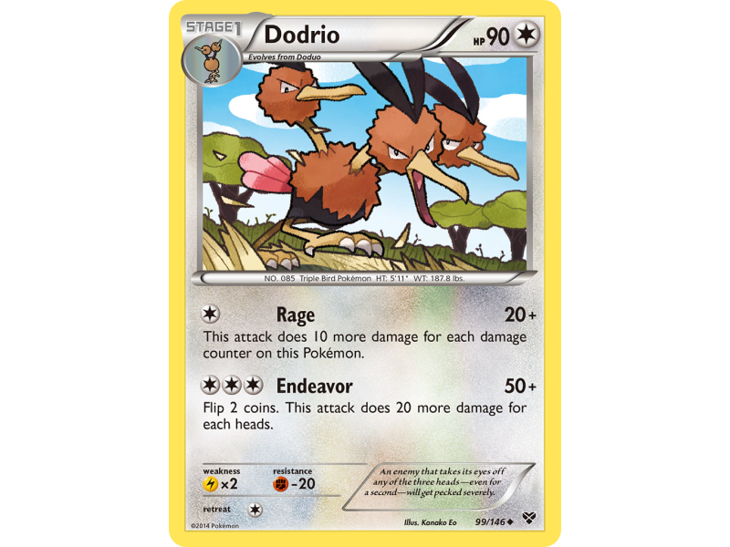 Dodrio (Reverse Holo)