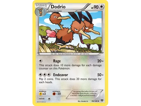 Dodrio (Reverse Holo)
