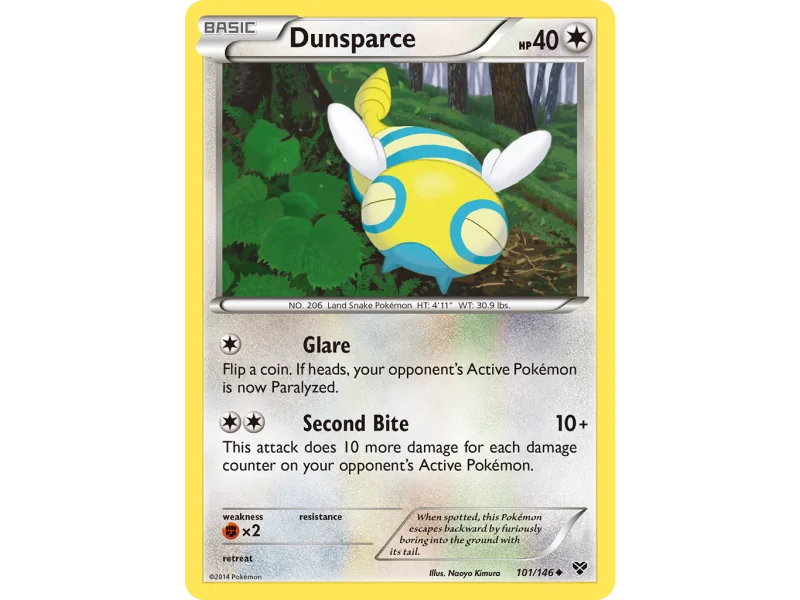 Dunsparce (Reverse Holo)