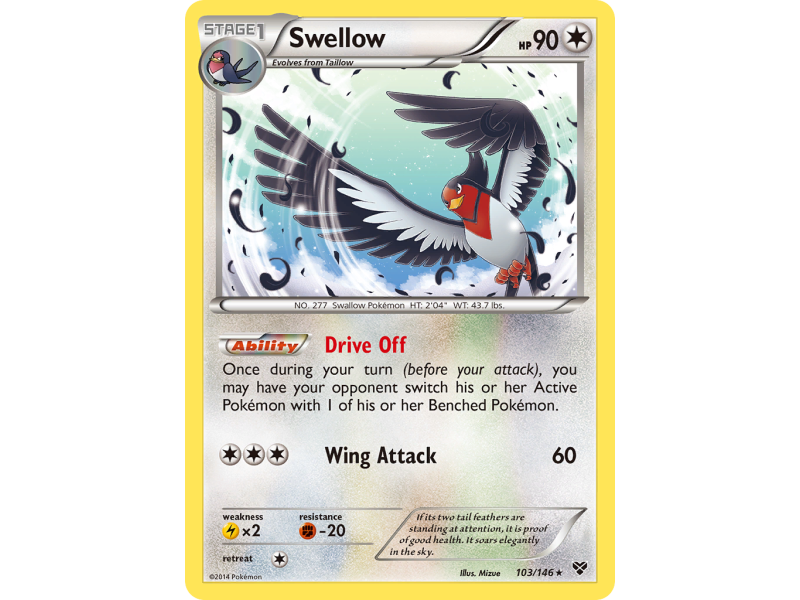 Swellow (Reverse Holo)