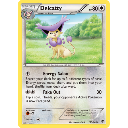 Delcatty (Reverse Holo)
