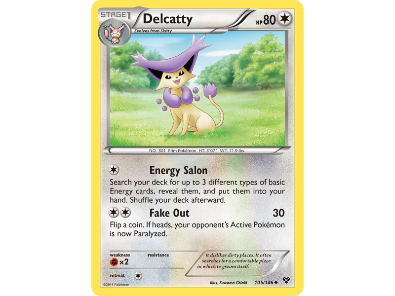 Delcatty (Reverse Holo)