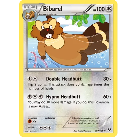 Bibarel (Reverse Holo)