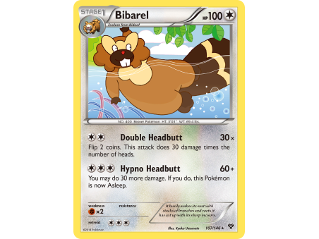 Bibarel (Reverse Holo)