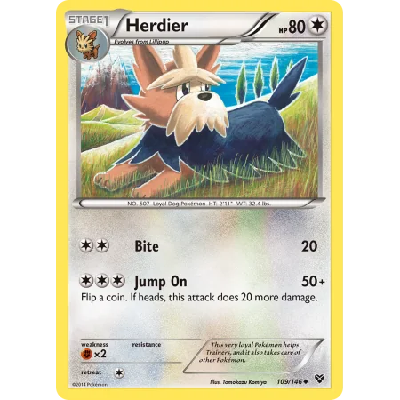 Herdier (Reverse Holo)