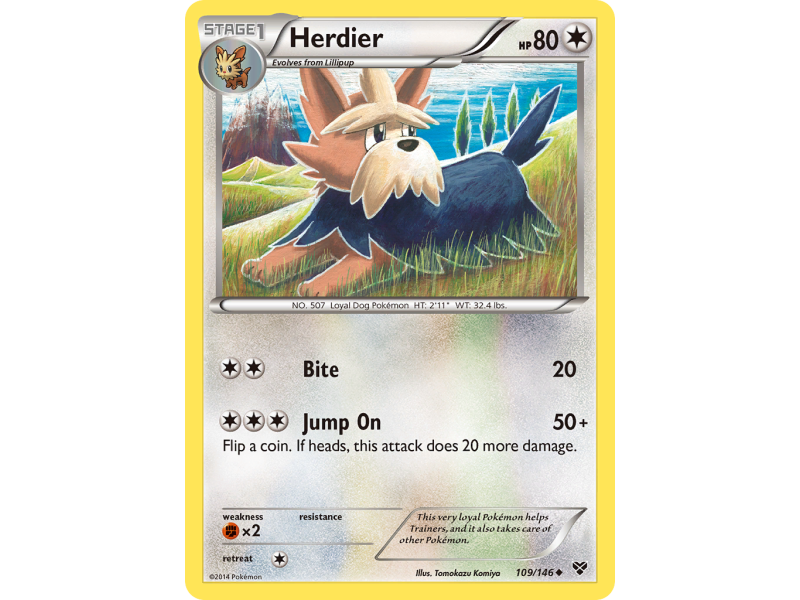 Herdier (Reverse Holo)
