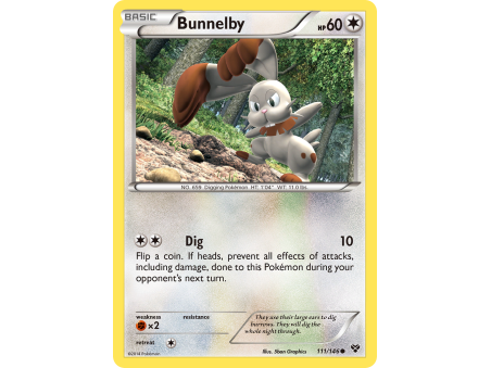 Bunnelby (Reverse Holo)