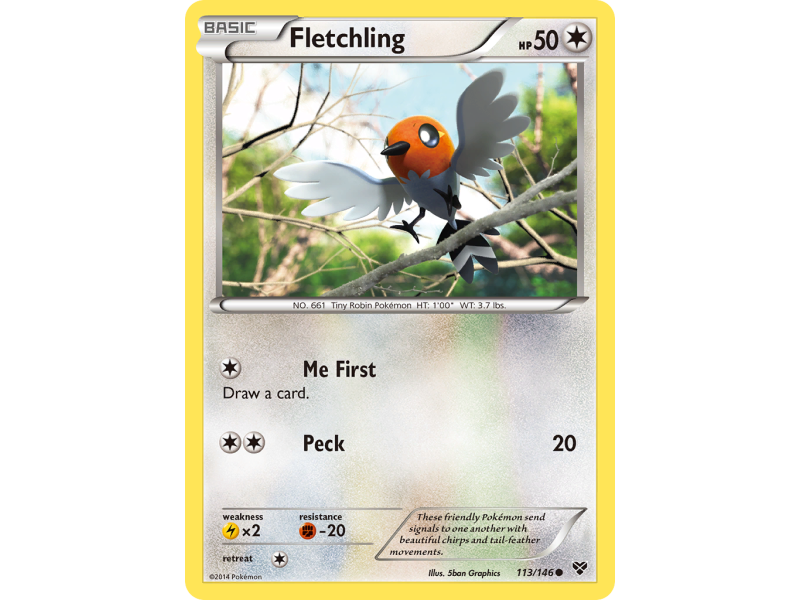 Fletchling (Reverse Holo)