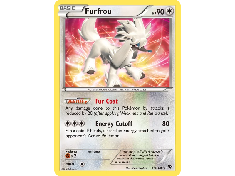Furfrou (Reverse Holo)