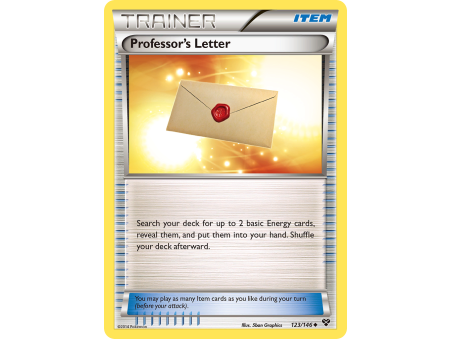 Professor's Letter (Reverse Holo)