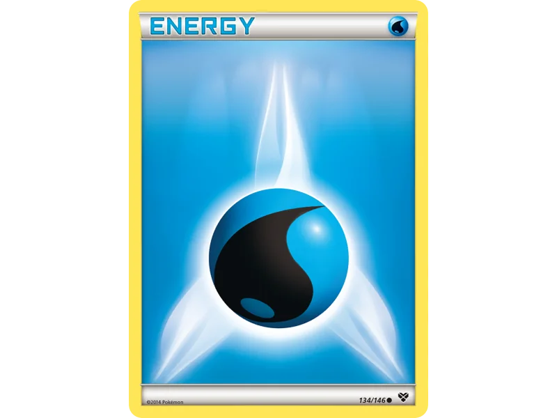 Water Energy (Reverse Holo)