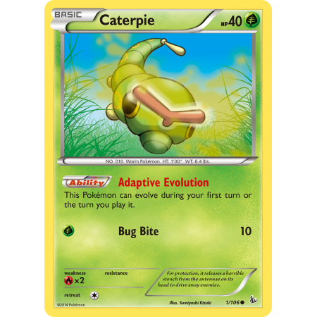 Caterpie (Reverse Holo)