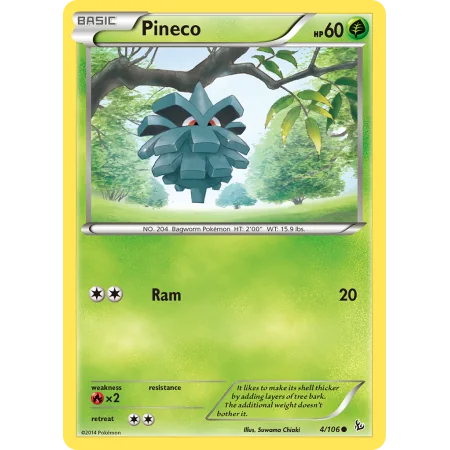 Pineco (Reverse Holo)