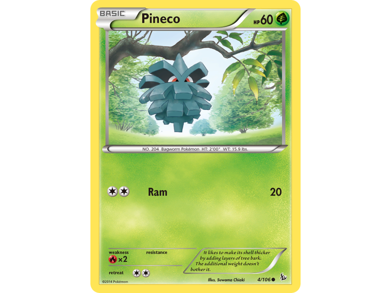 Pineco (Reverse Holo)