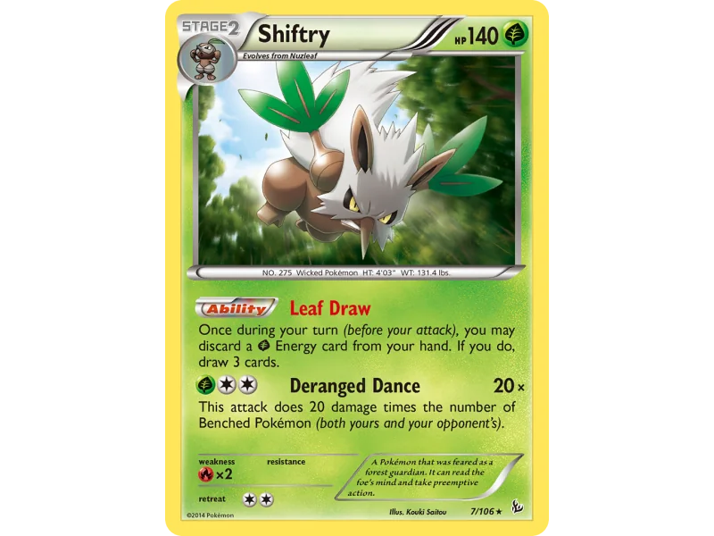 Shiftry (Reverse Holo)