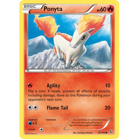 Ponyta (Reverse Holo)