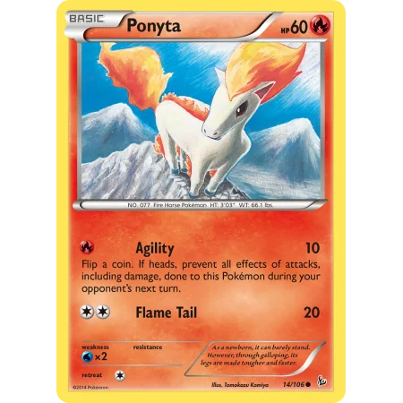 Ponyta (Reverse Holo)
