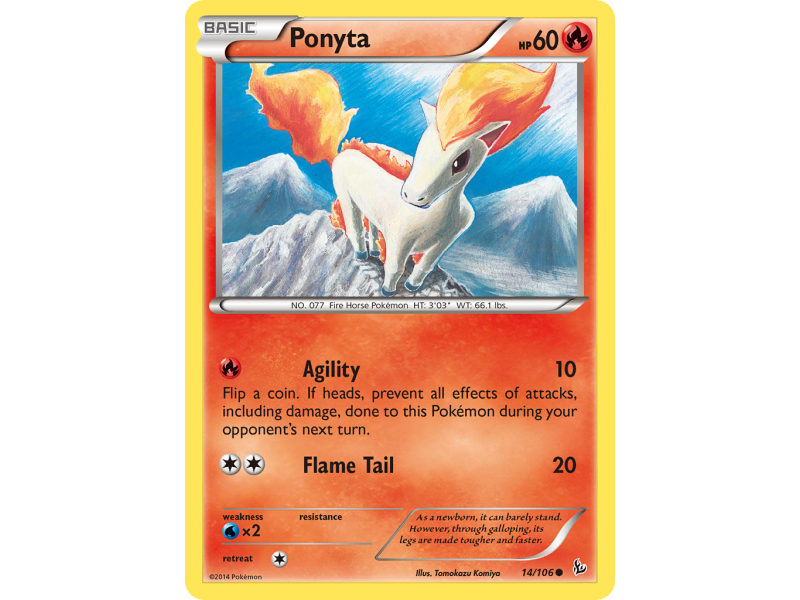 Ponyta (Reverse Holo)