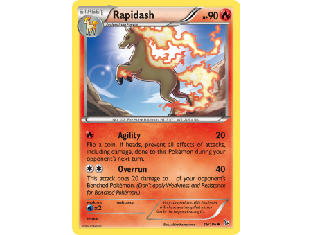 Rapidash (Reverse Holo)