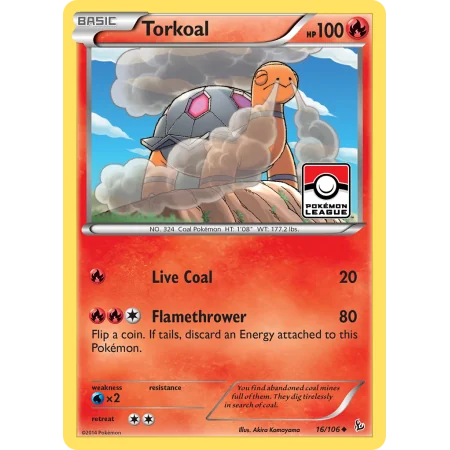 Torkoal (Reverse Holo)