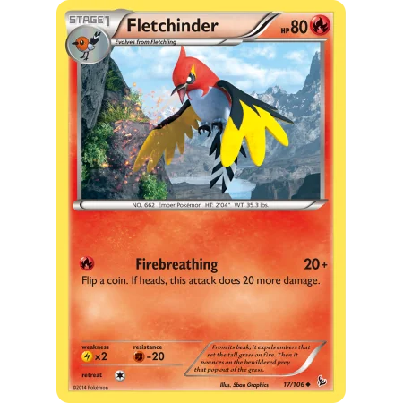 Fletchinder (Reverse Holo)