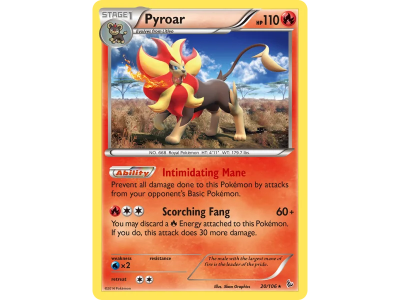 Pyroar (Holo)